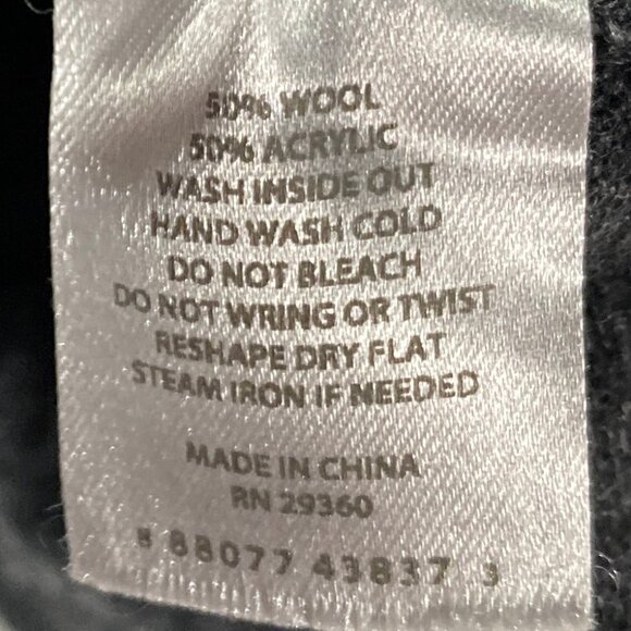 Dip Gray Wool Sweater Dress XL - Picture 7 of 7